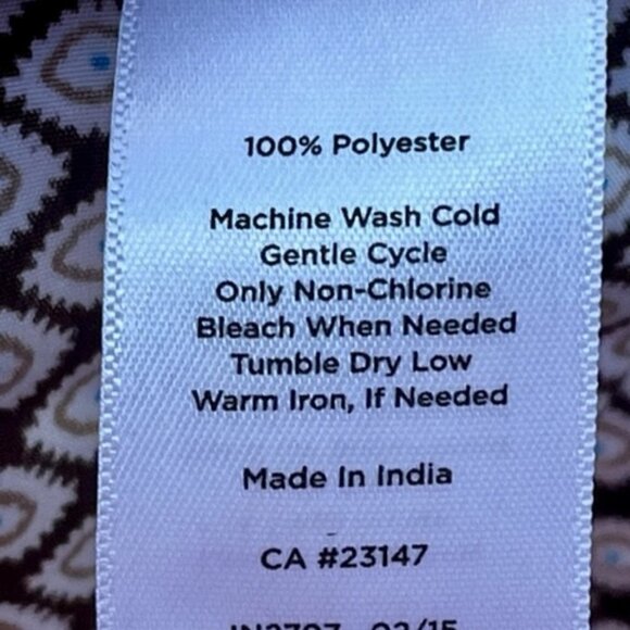 Talbots EUC Women's Sleeveless Top with Eyelet Trim Scalloped Hemline SIZE 3X - Picture 11 of 12